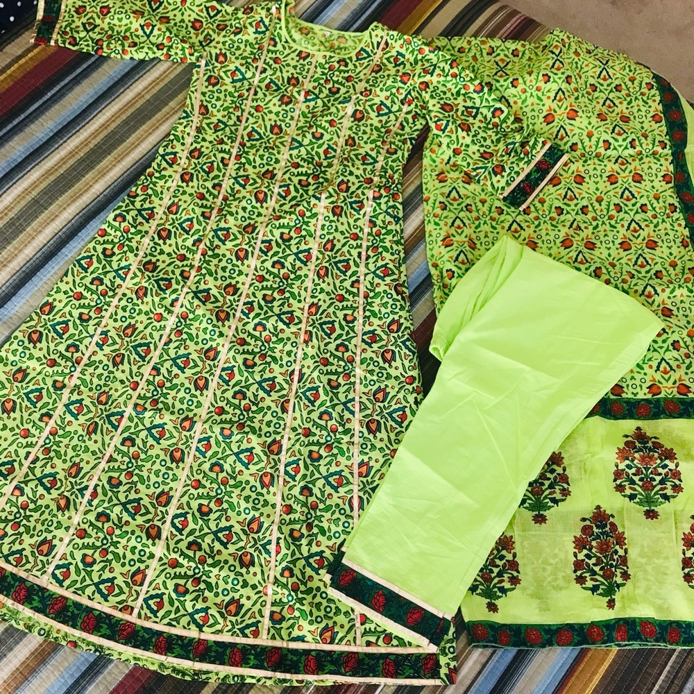 Gotta patti Indian suit dress